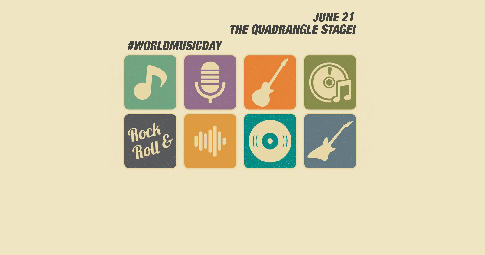 BandAge -Celebrating World Music Day 2016 - The Quadrangle Stage -